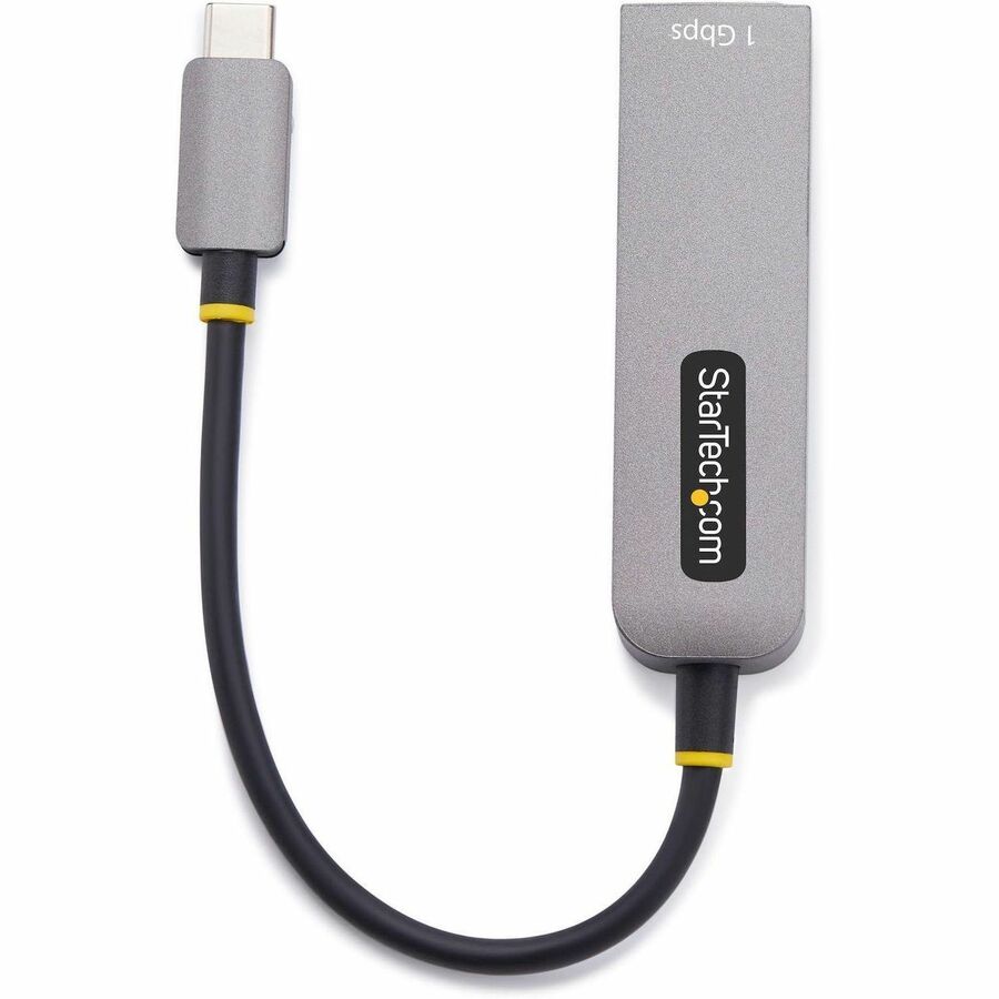 StarTech.com USB-C to Ethernet Adapter, 100W PD Pass-Through, NIC, USB 3.0 Type-C 1Gbps Multi Speed Network, USB 3.1 RJ45, Windows & Mac
