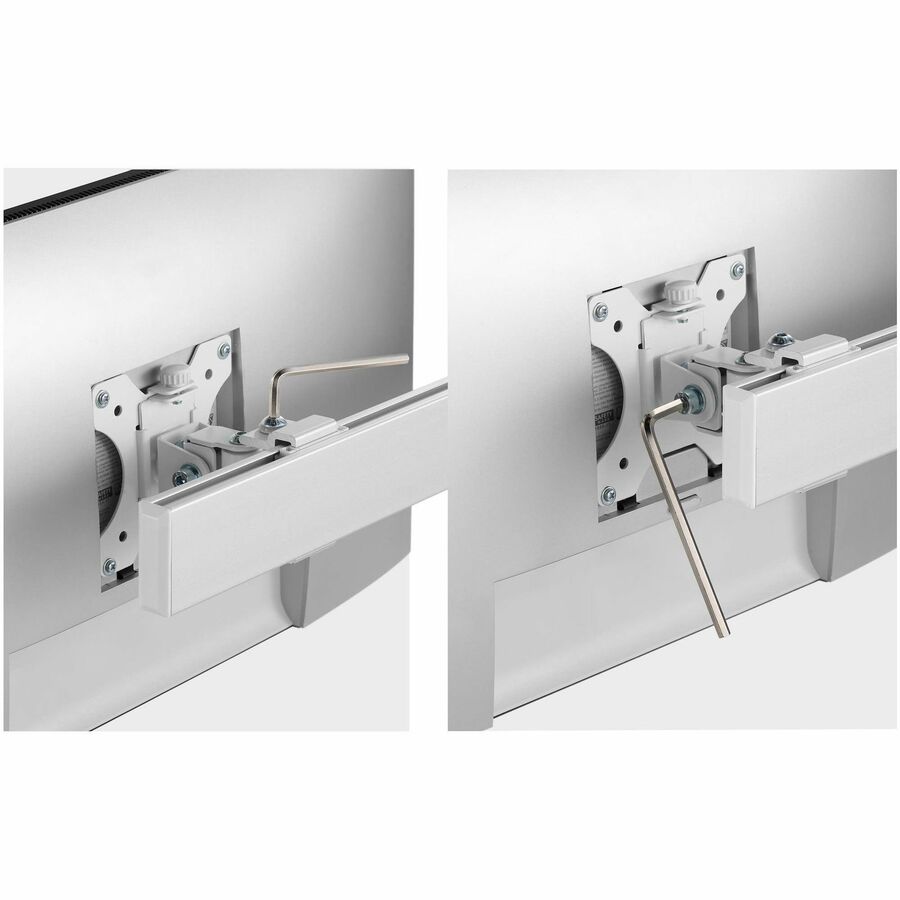StarTech.com Six-Monitor Desk Mount with Crossbar, Up To 32-inch Computer Screens, Max 17.6lb (8kg) each, Dual Column, C-clamp/Grommet