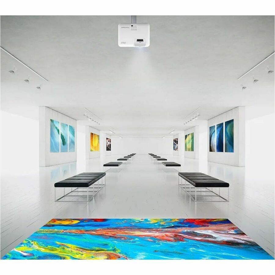 ViewSonic Luminous Superior LS630W DLP Projector - 16:10 - Wall Mountable, Ceiling Mountable, Floor Mountable - White