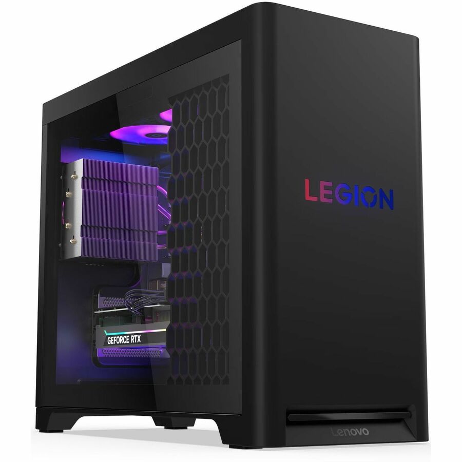 Lenovo Legion T5 30IAS10 90YA0015FZ Gaming Desktop Computer - Intel Core Ultra 7 2nd Gen 265F - 32 GB - 1 TB SSD - Tower - Eclipse Black