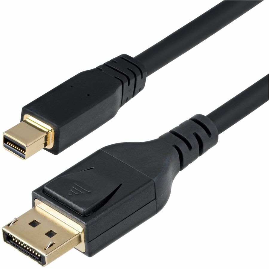 StarTech.com 10ft (3m) Mini DisplayPort to DisplayPort 1.4 Cable, 8K 60Hz HBR3 HDR, UHD 4K 120Hz, mDP to DP Cord