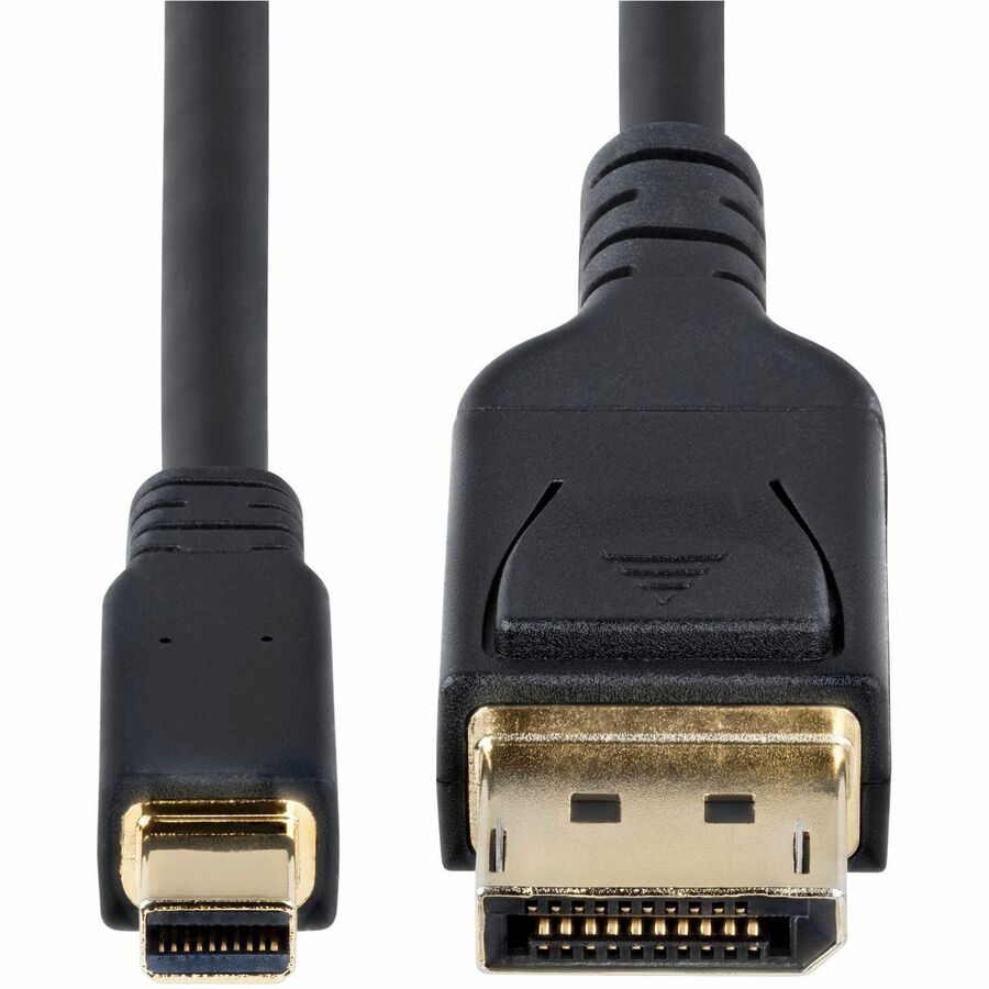 StarTech.com 10ft (3m) Mini DisplayPort to DisplayPort 1.4 Cable, 8K 60Hz HBR3 HDR, UHD 4K 120Hz, mDP to DP Cord