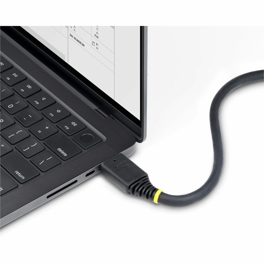 StarTech.com 20ft (6m) Active High Speed HDMI Cable with Gripping Connectors, 4K 60Hz/1440p 144Hz 18Gbps, UHD HDMI 2.0 Cord, TPE Jacket