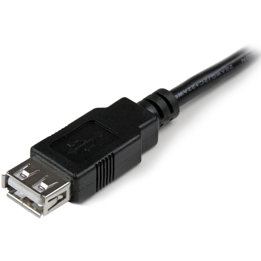 Câble adaptateur d'extension USB 2.0 StarTech.com de 15 cm (A vers A) - M/F