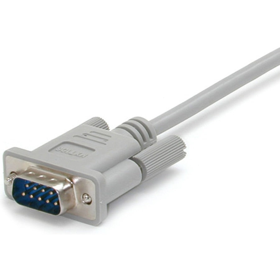 Câble série DB9 droit StarTech.com de 4,5 m (15 pi) - Rallonge externe pour souris - Gris