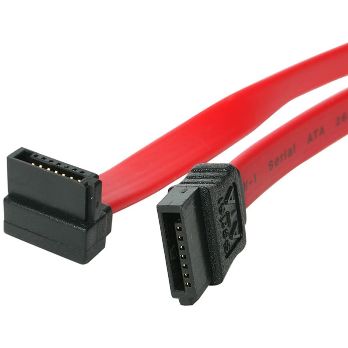 Câble SATA vers SATA coudé à angle droit StarTech.com de 45,7 cm