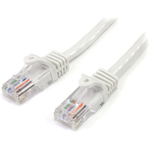 Câble patch UTP Cat5e anti-accroc StarTech.com, blanc, 3 m