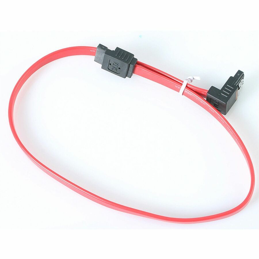 Câble SATA à verrouillage vers SATA à angle droit StarTech.com de 45,7 cm