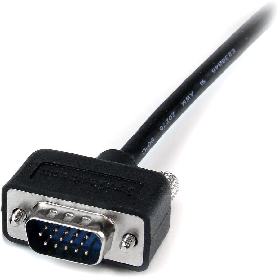 Câble VGA StarTech.com de 3 m pour écran haute résolution et profil bas - HD15 M/M