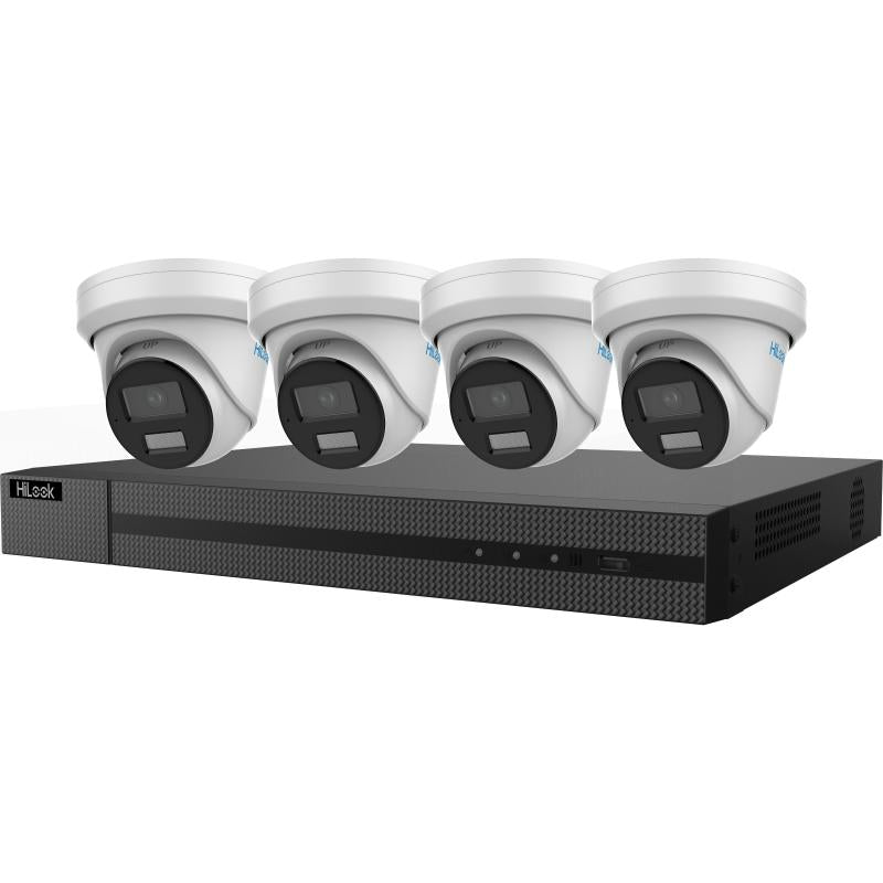 IPC-T249H(2.8mm)x4 NVR-208MH-C/4Px1 HDD 2Tx