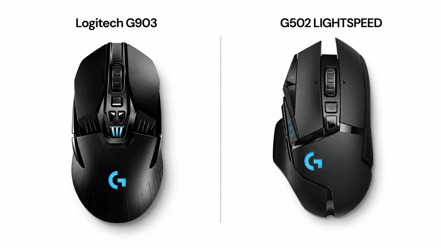 Does Logitech G903 or G502 LIGHTSPEED Fit Your Gaming Style?