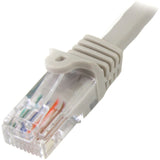 StarTech.com 50 ft Gray Snagless Cat5e UTP Patch Cable