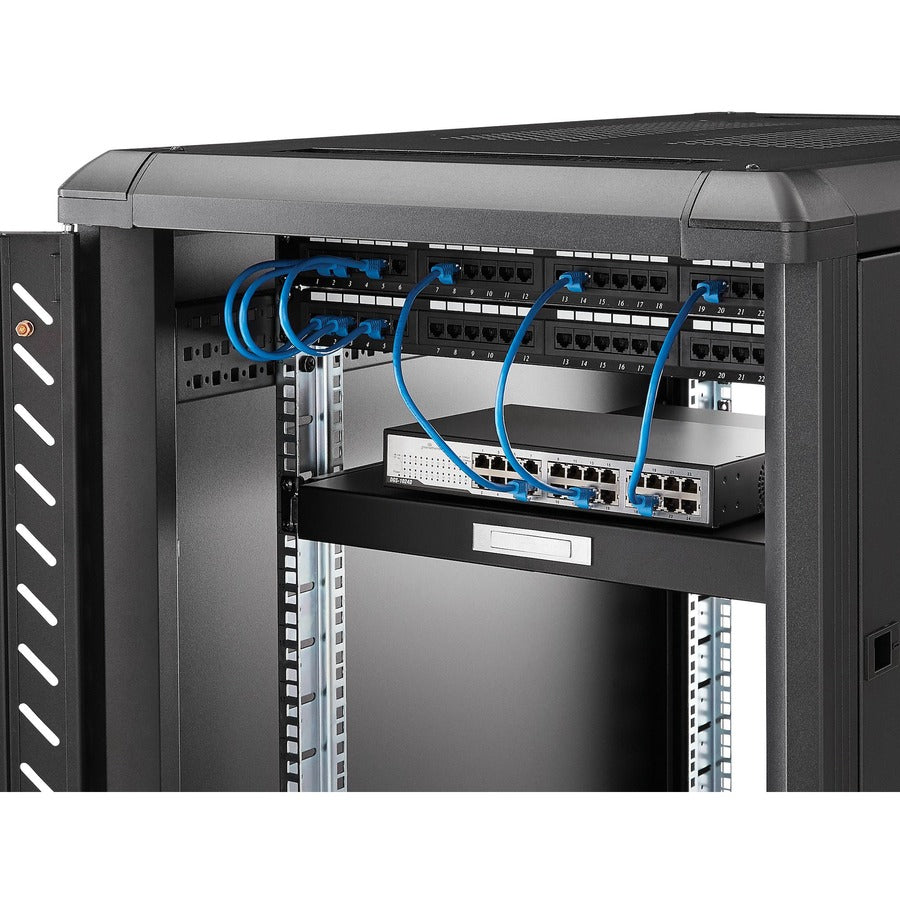 Étagère de serveur coulissante profonde noire StarTech.com