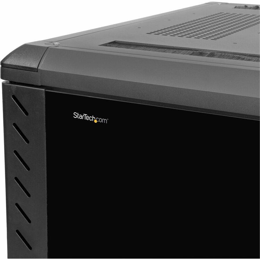 StarTech.com 4-Post 22U Server Rack Cabinet, 19" Data Rack Cabinet for Computer / IT Equipment, Home Network Rack, Half Height Server Rack