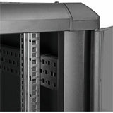 StarTech.com 4-Post 22U Server Rack Cabinet, 19" Data Rack Cabinet for Computer / IT Equipment, Home Network Rack, Half Height Server Rack