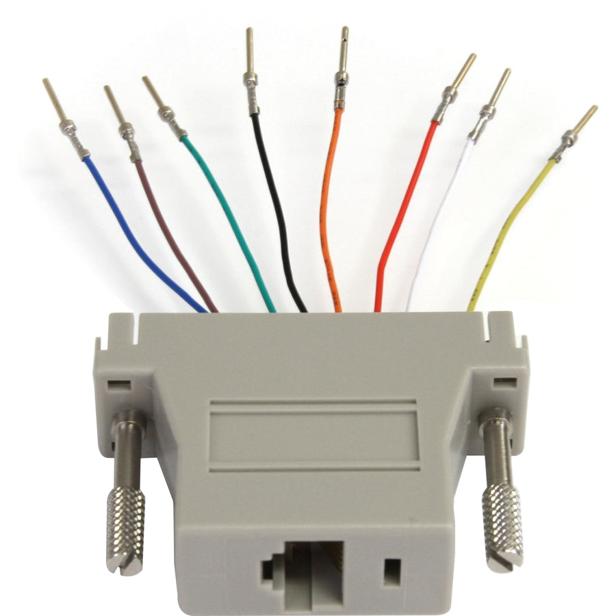 Adaptateur modulaire StarTech.com DB25 vers RJ45 - Adaptateur série - DB-25 (M) - RJ-45 (F)