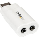 Adaptateur USB 2.0 vers audio StarTech.com - Carte son - Stéréo - USB haute vitesse