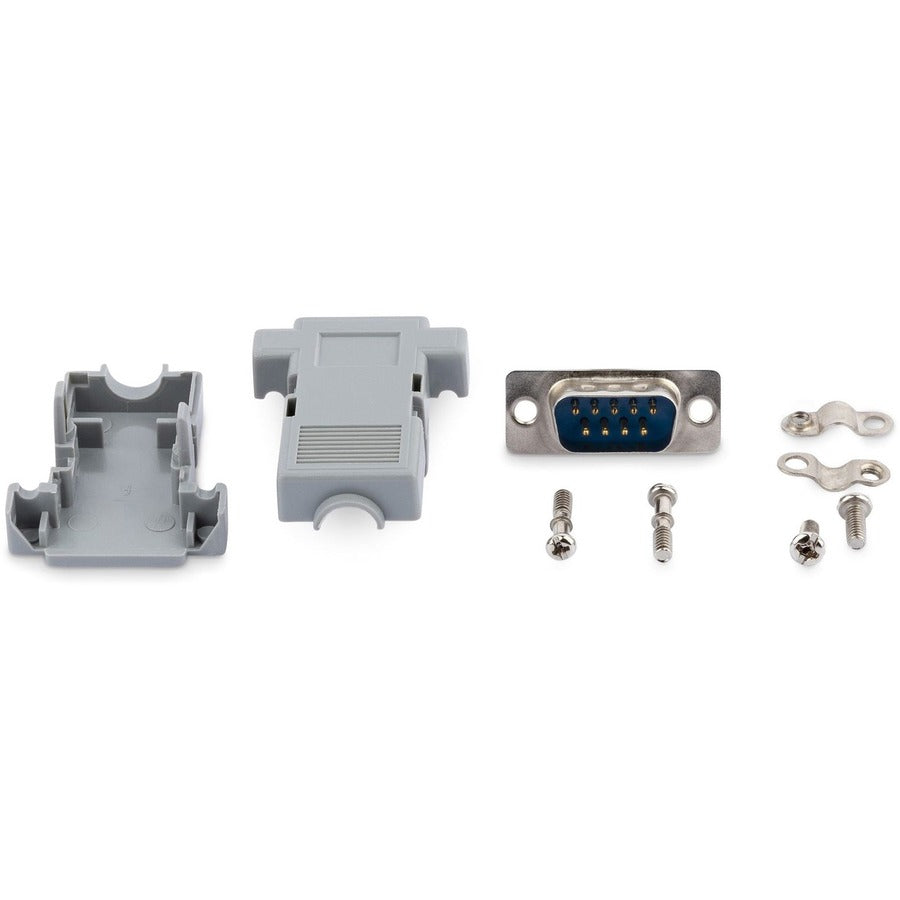 StarTech.com Solder D-SUB - Assembled - Plastic Backshell Serial / parallel connector - DB-9 (M)