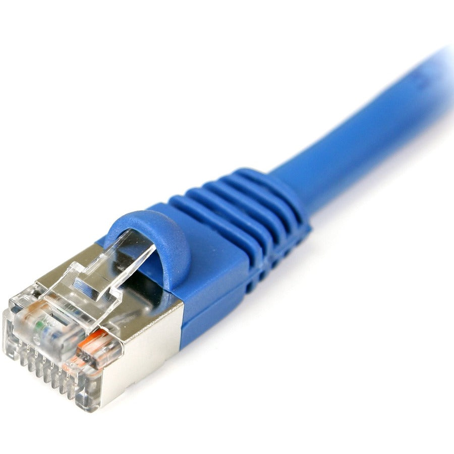 StarTech.com 15 ft Blue Snagless Shielded Cat5e Patch Cable