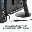 StarTech.com DisplayPort to VGA Adapter, Active DP to VGA Converter, 1080p Video DP to VGA Monitor Dongle, Latching DP Connector, Durable
