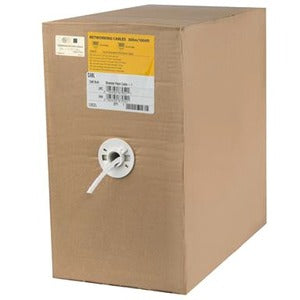 StarTech.com 1000 ft Bulk Cat6 Ethernet Cable - White