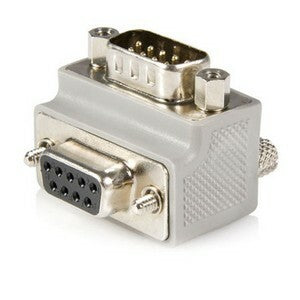 StarTech.com Serial adapter cable - Type 2 - right angle DB9 (m) -DB9 (f) - Serial ATA