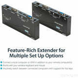 StarTech.com USB VGA KVM Console Extender over CAT5 UTP (500 ft)