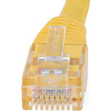 StarTech.com 4ft CAT6 Ethernet Cable - Yellow Molded Gigabit - 100W PoE UTP 650MHz - Category 6 Patch Cord UL Certified Wiring/TIA