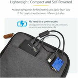 StarTech.com KVM Console to USB 2.0 Portable Laptop Crash Cart Adapter - Notebook Netbook Crash cart adapter - Compact - KVM to USB Notebook Portable KVM Console