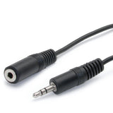 StarTech.com - Câble audio - mini-jack stéréo 3,5 mm (F) - mini-jack stéréo 3,5 mm (M) - 1,8 m