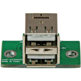 Adaptateur de carte mère StarTech.com 2 ports USB - USB A vers USB 10 broches F/F