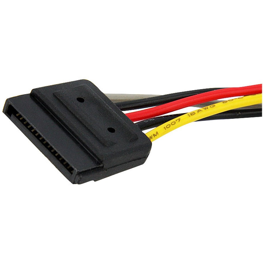 StarTech.com 6in SATA Power Y Splitter Cable Adapter - M/F
