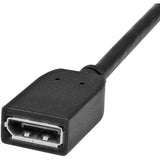 StarTech.com 6ft (2m) DisplayPort Extension Cable, 4K x 2K Video, DisplayPort Male to Female Extension Cable, DP 1.2 Extender Cable / Cord
