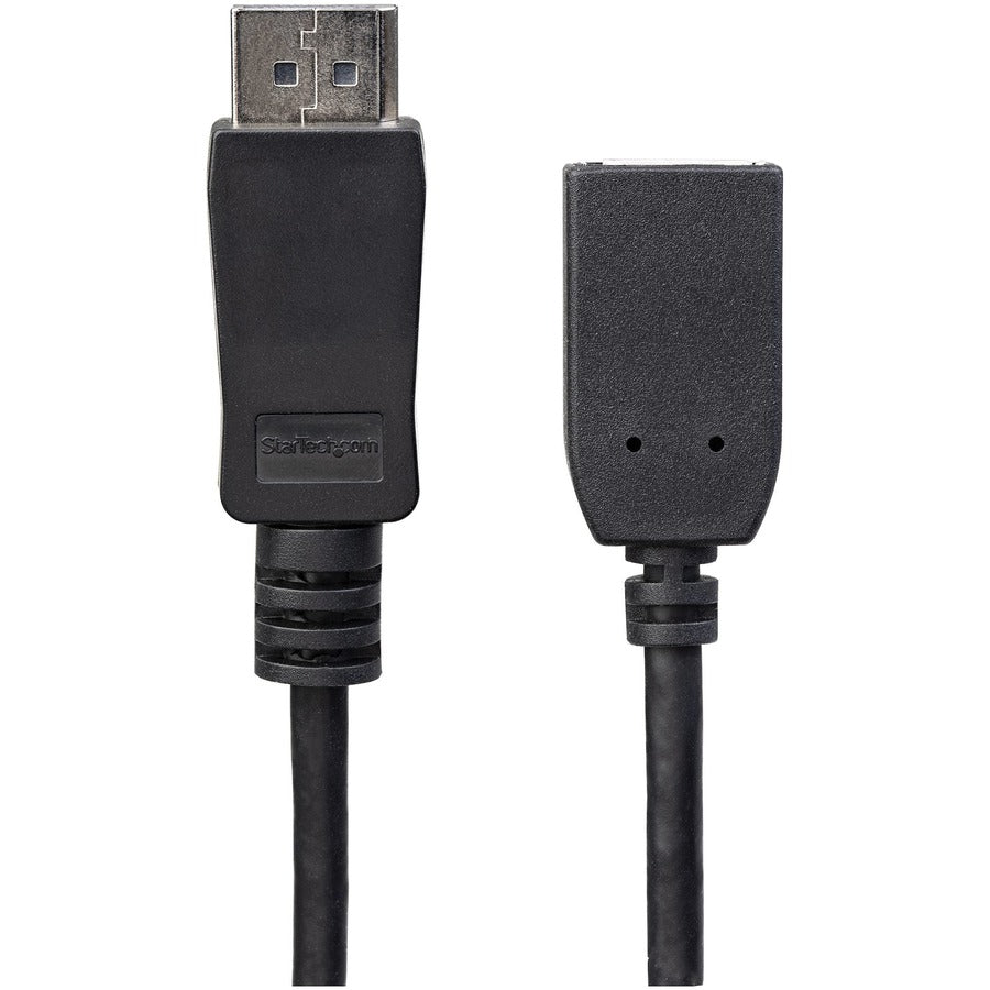 StarTech.com 6ft (2m) DisplayPort Extension Cable, 4K x 2K Video, DisplayPort Male to Female Extension Cable, DP 1.2 Extender Cable / Cord