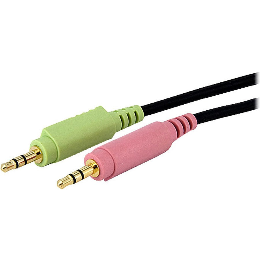 StarTech.com 15 ft 4-in-1 USB DVI KVM Switch Cable with Audio