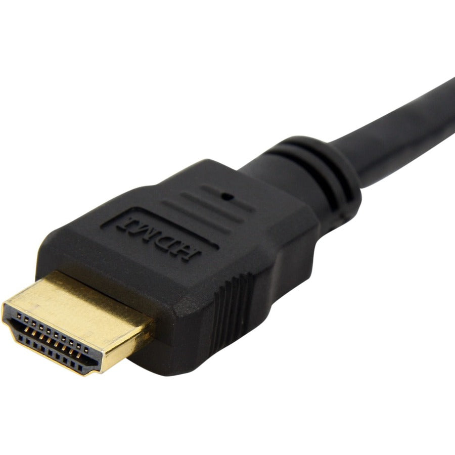 Adaptateur HDMI femelle vers mâle StarTech.com de 90 cm, câble HDMI 4K haute vitesse pour montage sur panneau, HDMI femelle vers mâle, câble connecteur HDMI pour montage sur panneau
