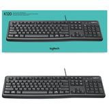 Logitech K120 Plug-and-Play USB Keyboard
