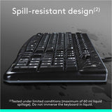 Ensemble combiné filaire de bureau Logitech MK120