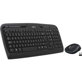 Logitech MK320 Ensemble de bureau sans fil avec raccourcis multimédias