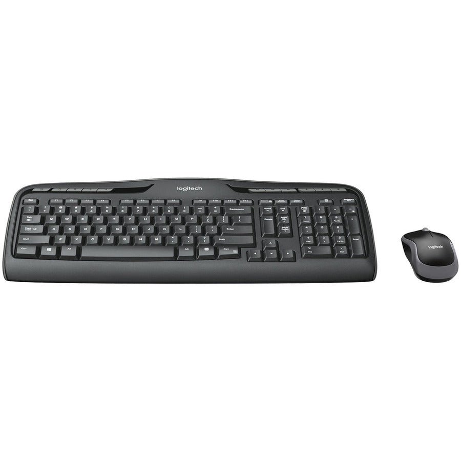 Logitech MK320 Ensemble de bureau sans fil avec raccourcis multimédias
