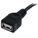 Câble d'extension USB 2.0 StarTech.com de 90 cm (A vers A) - Noir - M/F