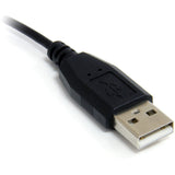 StarTech.com 1 ft Micro USB Cable - A to Right Angle Micro B