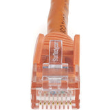 StarTech.com 100ft CAT6 Ethernet Cable - Orange Snagless Gigabit 100W PoE UTP 650MHz Category 6 Patch Cord UL Certified Wiring/TIA