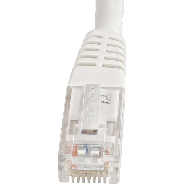 StarTech.com 8ft CAT6 Ethernet Cable - White Molded Gigabit - 100W PoE UTP 650MHz - Category 6 Patch Cord UL Certified Wiring/TIA