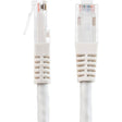 StarTech.com 1ft CAT6 Ethernet Cable - White Molded Gigabit - 100W PoE UTP 650MHz - Category 6 Patch Cord UL Certified Wiring/TIA 