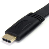 Câble HDMI plat haute vitesse StarTech.com de 1,8 m avec Ethernet - Câble HDMI Ultra HD 4K x 2K - HDMI vers HDMI M/M