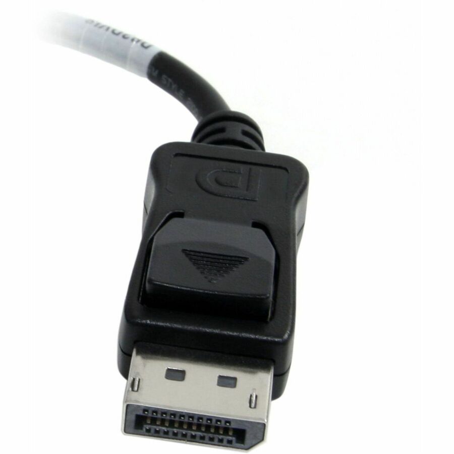 StarTech.com DisplayPort to DVI Adapter, Active DisplayPort to DVI-D Adapter Converter 1080p, DP 1.2 to DVI Adapter, Latching DP Connector