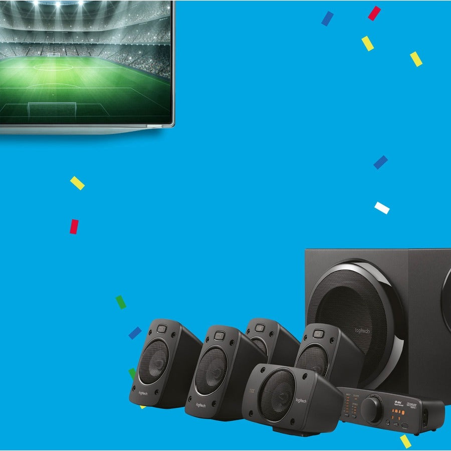 Système de haut-parleurs 5.1 Logitech Z906 - 500 W RMS