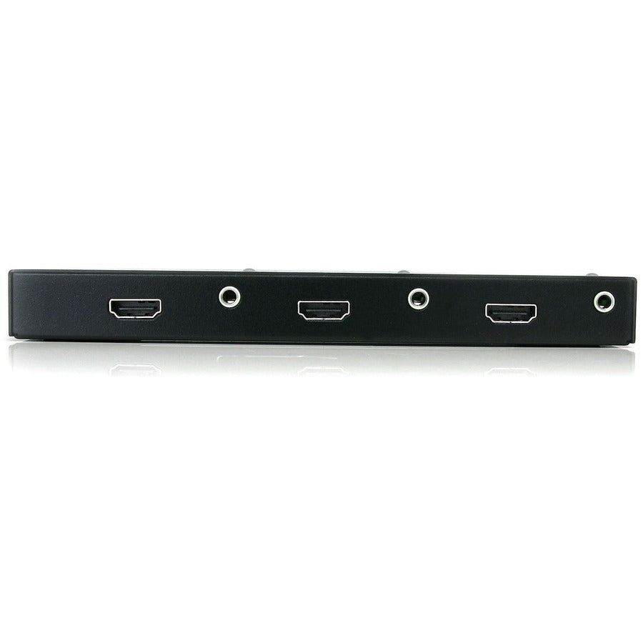 StarTech.com HDMI Splitter 1 In 2 Out - 1080p - 2 Port - Signal Amplifier - Rugged - HDMI Multi Port - HDMI Audio Splitter