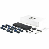 Kit de commutateur KVM USB 8 ports 1U à montage en rack StarTech.com avec affichage à l'écran et câbles